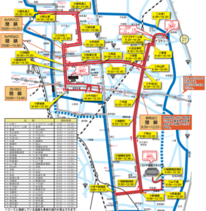 名古屋シティマラソン交通規制